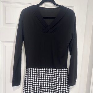 Black and white Dress